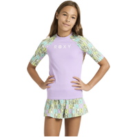 Junior Roxy Active Camisola De Manga Curta Em Lycra